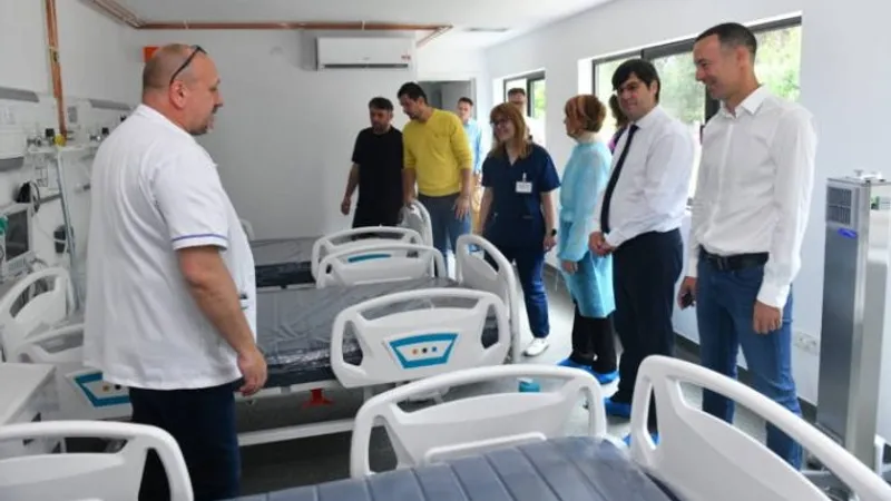 Spital modular, nefuncțional la doi ani de la finalizare Foto: Consiliul Judetean Prahova