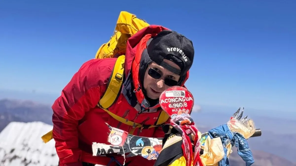Medicul Petre Crivoi, alpinism extrem (sursa: ziaruldeiasi.ro)