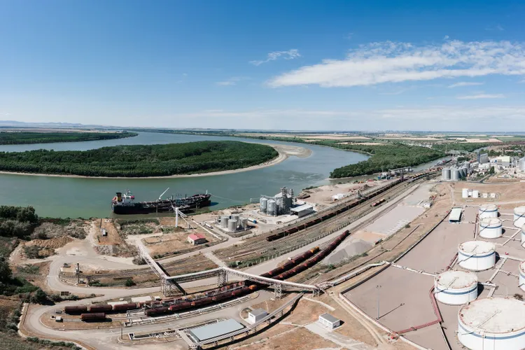 O tranzacție strategică pentru România, contestată de Fondul Proprietatea Foto: Portul Internațional Liber Giurgiulești