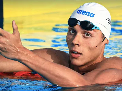 David Popovici, aur la 200 liber (sursa: Facebook/European Aquatics)