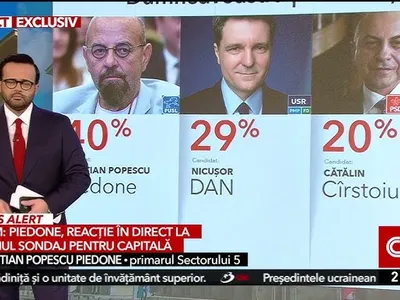 Cum îl linșa Antena 3 pe Nicușor Dan Foto: Captură video