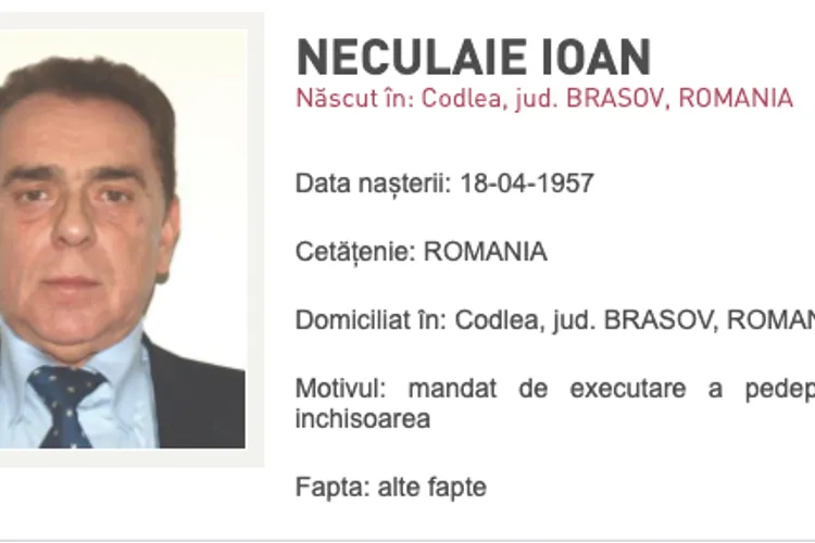 Afaceristul Ioan Neculaie, prins în Grecia (sursa: Poliția Română)