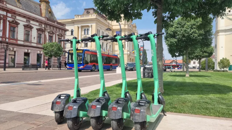 Rezultatul accidentelor provocate de conducătorii trotinetelor electrice Foto: Oradea.ro