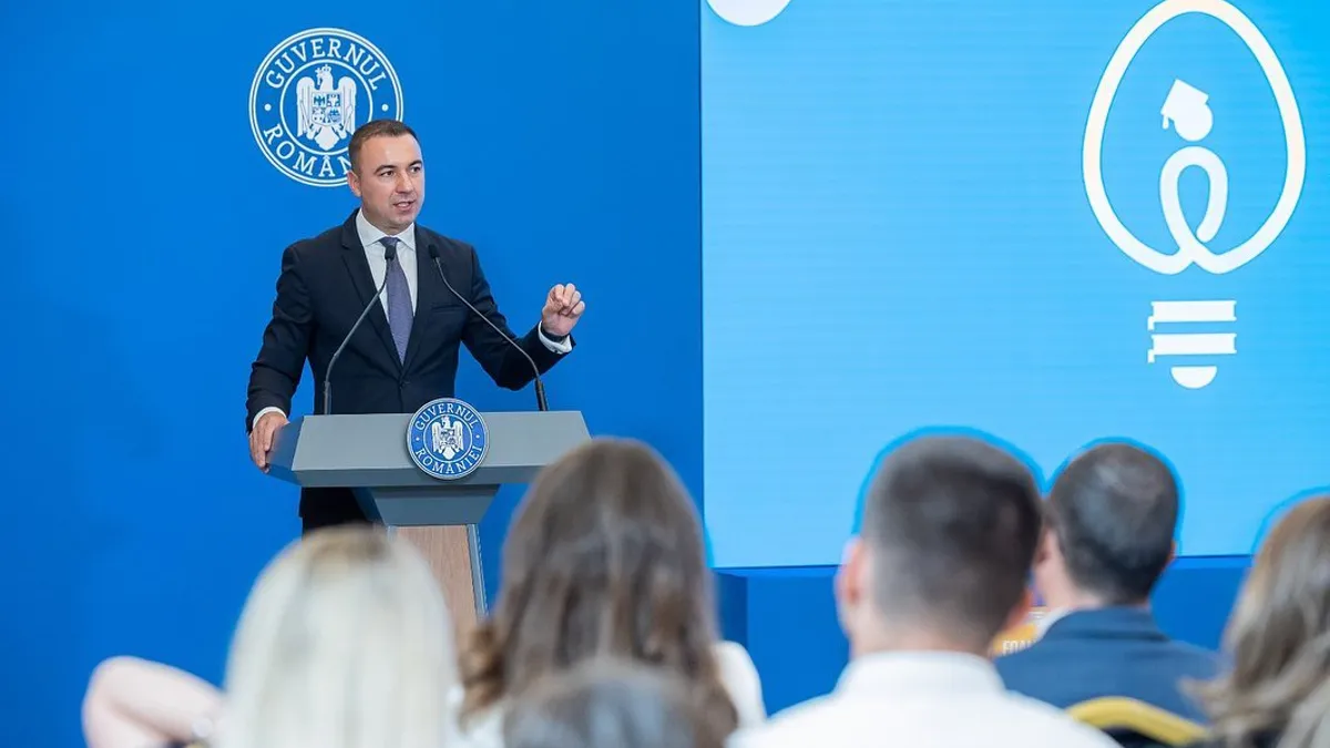 Senatul a șters finanțarea cercetătorilor care publică în reviste Q1 și Q2 Foto: Facebook ministrul Cercetarii, Bogdan Gruia