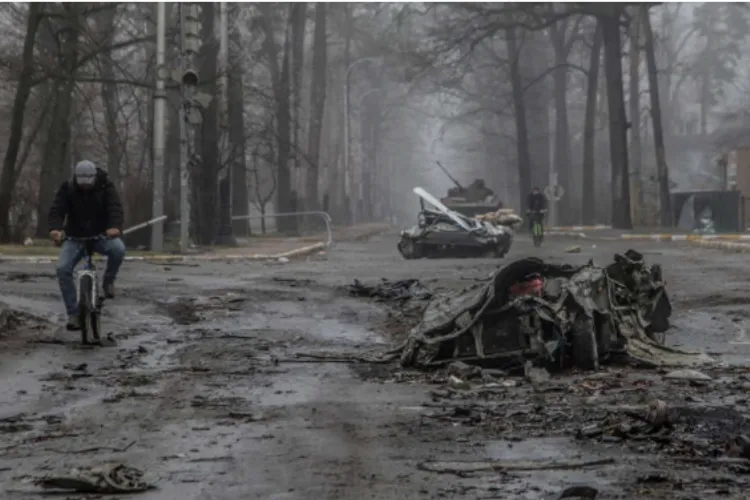 Gropi comune, cadavre minate pe străzi (sursa: Agerpres)