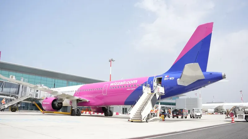 Wizz Air, profit mare în România (sursa: Facebook/Wizz Air)