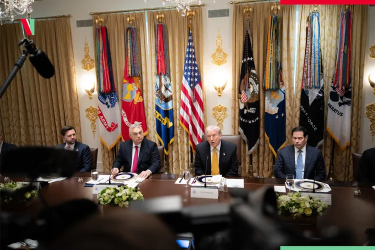 Transcrierea declarațiilor lui Trump despre România Foto: Facebook Viktor Orban