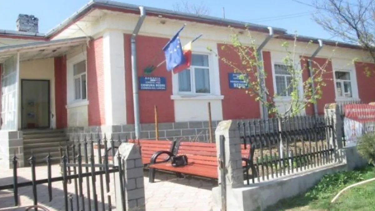 Primăria comunei Rediu, din județul Iași