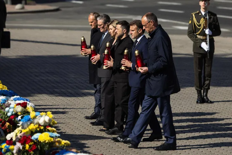 SUA, UE, front comun contra Rusiei (sursa: Facebook/Volodimir Zelenski)