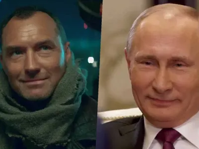 Jude Law, în rolul lui Putin (sursa: theplaylist.net)