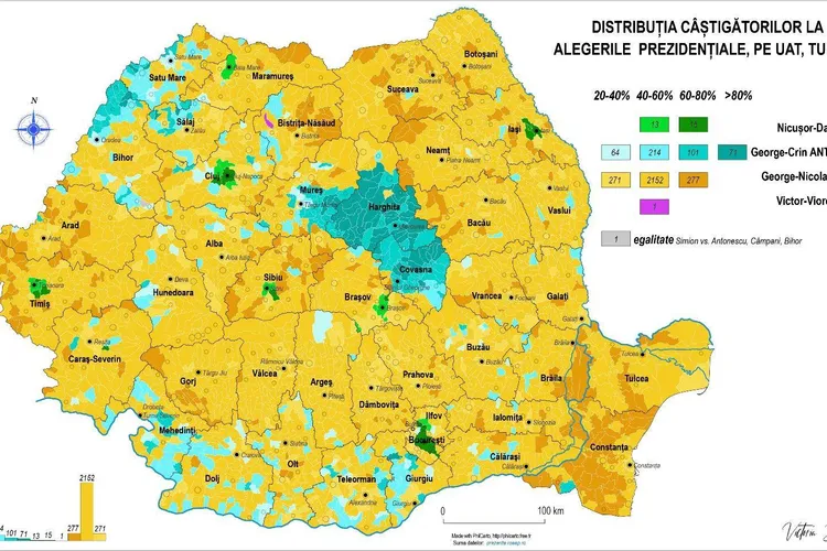 Electoratul PSD aduce voturi lui Simion (sursa: Victoria Buza)