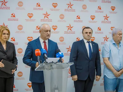 Partide pro-ruse din Moldova, bloc electoral (sursa: Facebook/Partidul Socialiştilor din Republica Moldova)