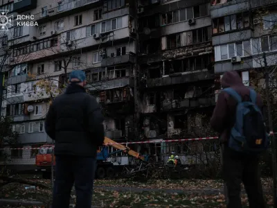 Atac rusesc la Kiev, morți și răniți (sursa: Telegram/Ukraine’s State Emergency Service Kyiv)