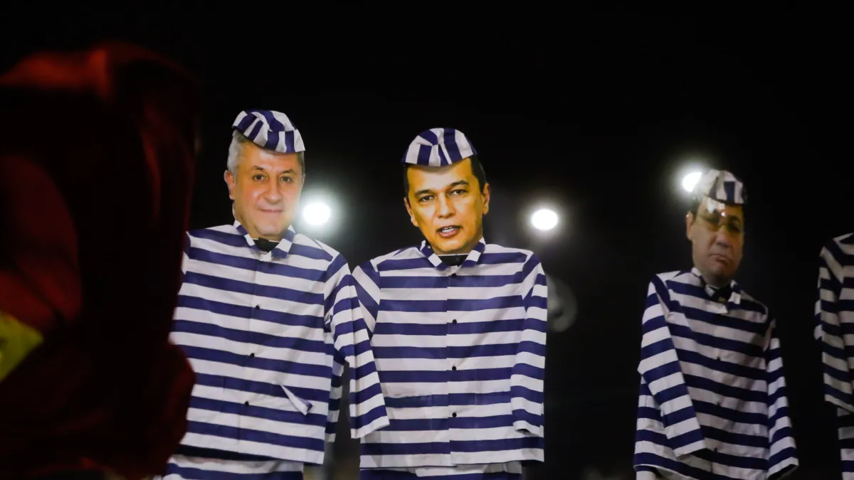 Cinci ani de la „Noaptea ca hoții” Foto: Inquam/ George Călin