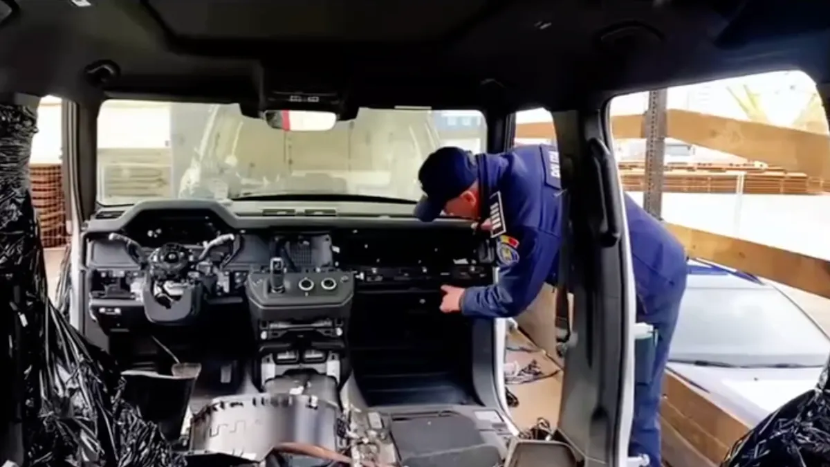 Numărul de mașini furate s-a dublat în 2026 (sursa: Facebook/Poliţia de Frontieră Română)