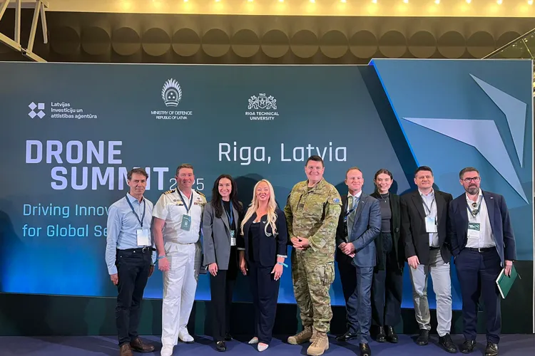 Belgia și Turcia, în „coaliția dronelor” (sursa: Facebook/Sabīne Kazaka)