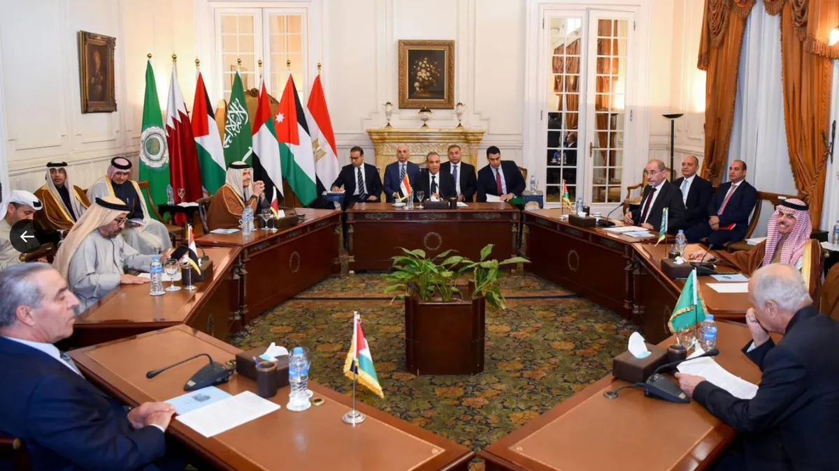 Cinci state arabe resping strămutarea palestinienilor (sursa: X/Egypt MFA Spokesperson)