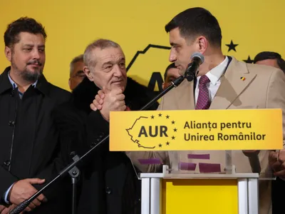 Becali vrea să oprească ascensiunea lui Călin Georgescu Foto: Inquam/George Calin