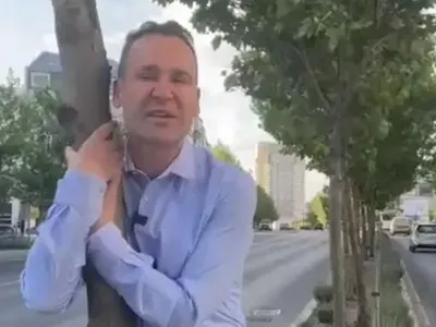 Robert Negoiță, pozitiv la testul pentru cocaină, pe care singur și l-a făcut Foto: Captură videoi