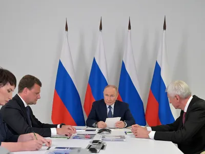 Locul întâlnirii dintre Putin și Zelenski (sursa: kremlin.ru)