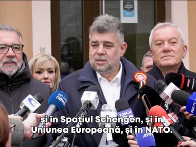 Ciolacu a votat pro-UE și NATO (sursa: Facebook/Marcel Ciolacu)