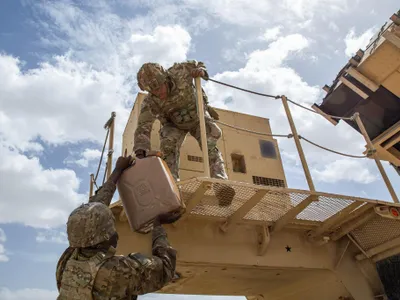 Efectele blocadei SUA asupra strâmtorii Ormuz: Iranul, fără bani, probleme pentru China Foto: US Centcom