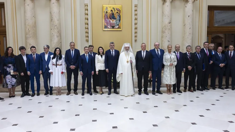 Pe cine a chemat patriarhul Daniel la ziua sa de naștere Foto: Basilica.ro