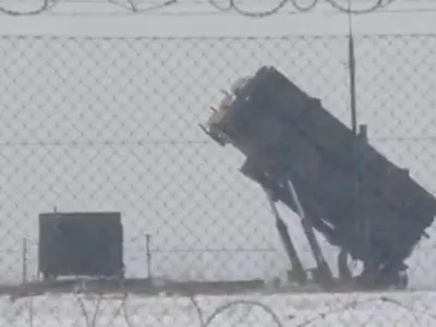 Sistemele Patriot din Polonia, în alertă (sursa: Facebook/Yeni Şafak)