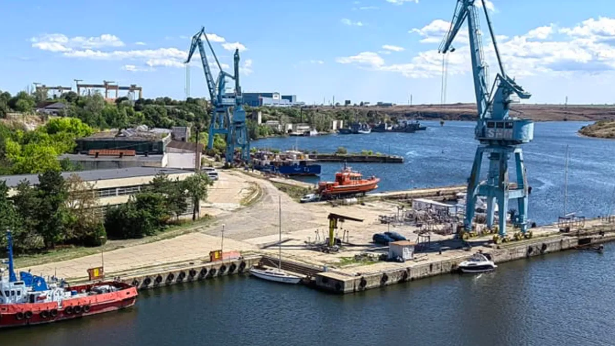 Șantierul Naval Mangalia intră în faliment (sursa: Facebook/Șantierul Naval Mangalia S.A.)