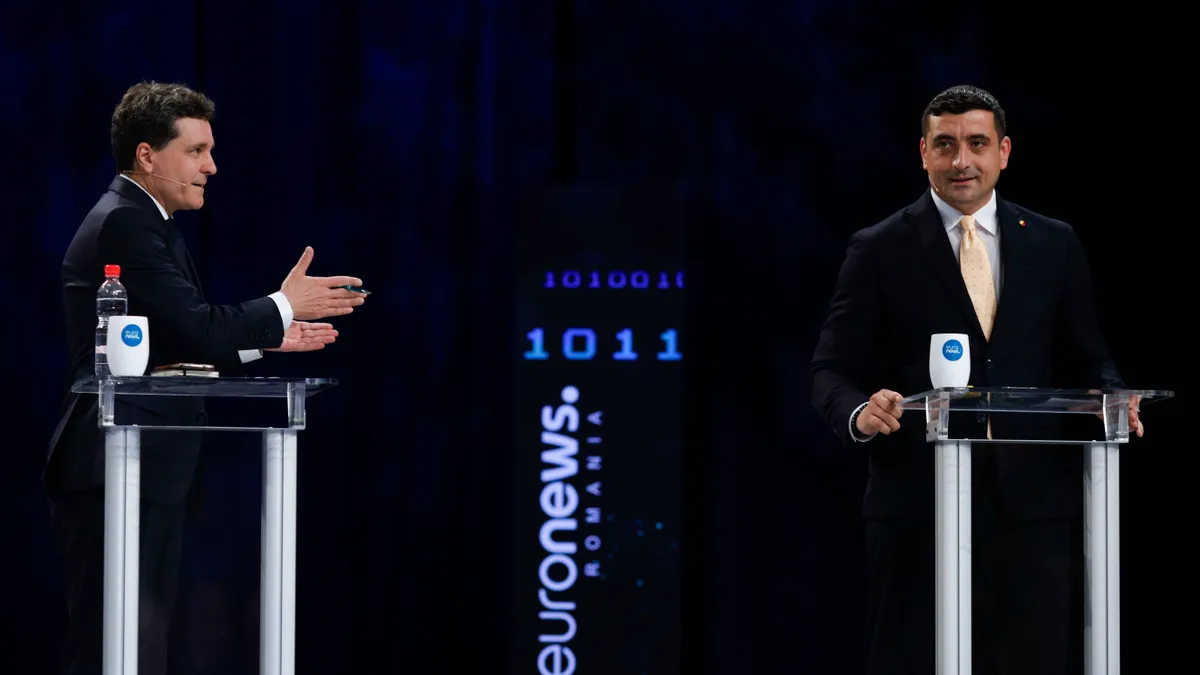 CURS, controlat de soțul unei deputate PSD, prezintă un sondaj în care Simion conduce cu 4% Foto: Inquam/Malina Norocea