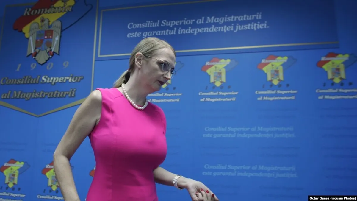 Lia Savonea ar putea da lovitura finală finanțelor României Foto: Inquam/Octav Ganea