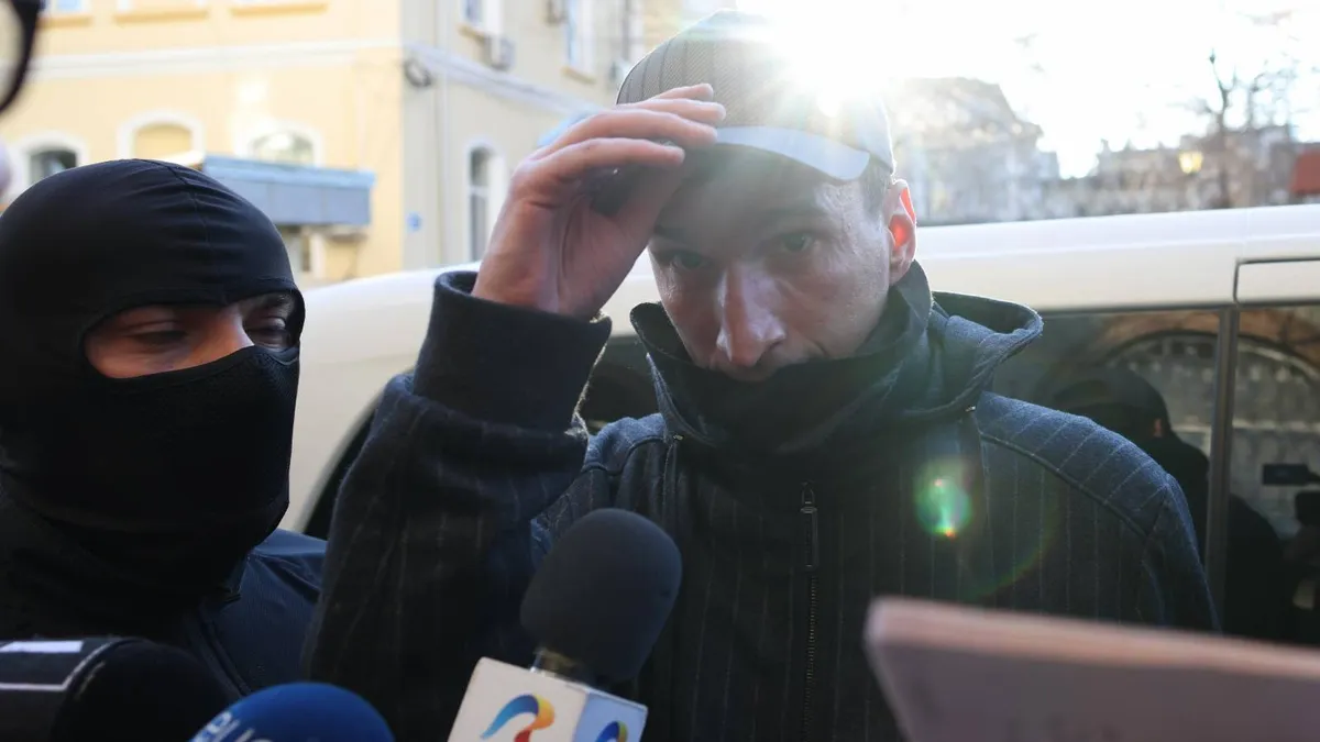 Bogdan Peșchir va rămâne în arest (sursa: Inquam Photos/George Călin)