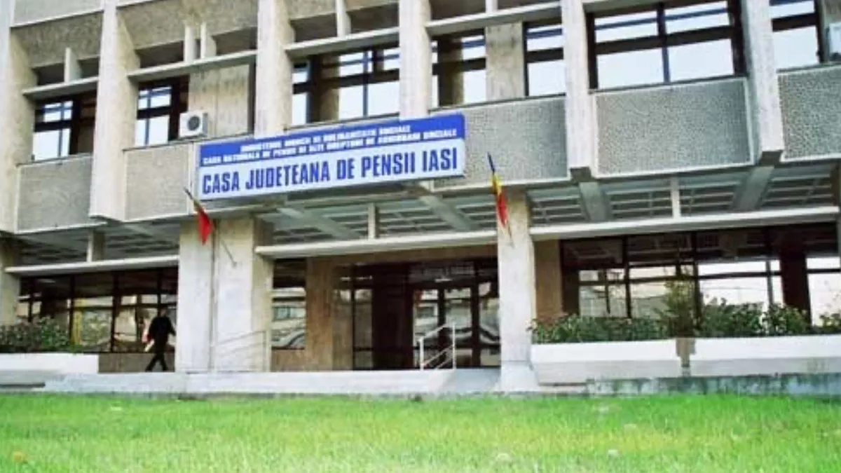 Sediul Casei De Pensii din Iași