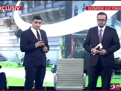 Cum a funcționat blatul „Simion întrerupe dezbaterea Antena 3” Foto: Captură video