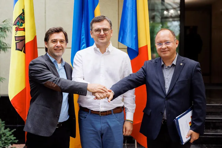 VIDEO Prima reuniune NATO la nivel de miniștri de Externe la care participă Republica Moldova. Aurescu: „România va fi capitala diplomatică, europeană, euroatlantică”