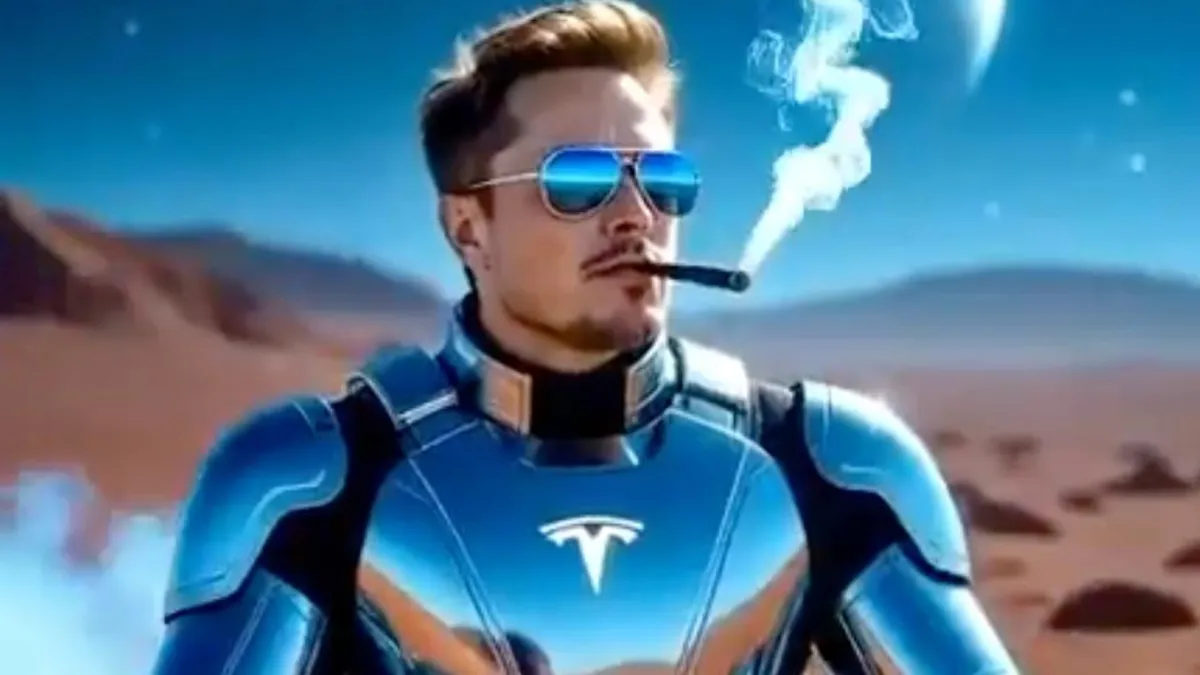 Imaginile fake pe X încaieră SUA și UK (sursa: X/Elon Musk)