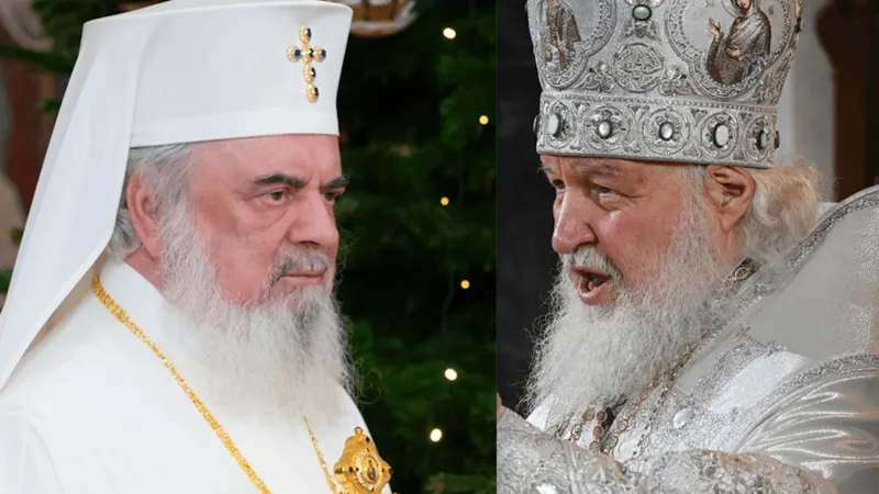 Kirill versus Daniel, bătaie pe enoriași în Republica Moldova (sursa: Facebook/Basilica, patriarchia.ru)