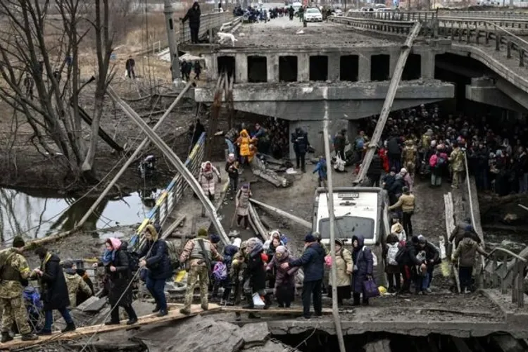 Milioane de ucraineni se întorc la casele lor Foto: Twitter