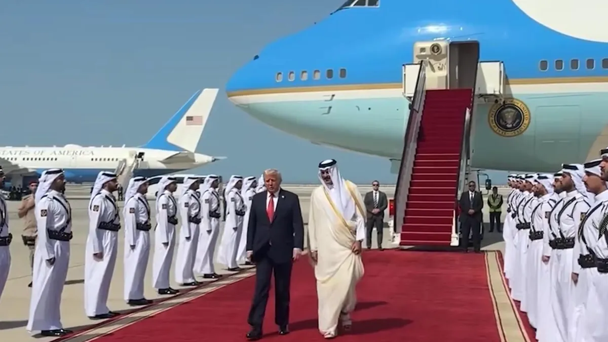 Boeing, afacere fabuloasă cu Qatar Airways (sursa: Facebook/The White House)