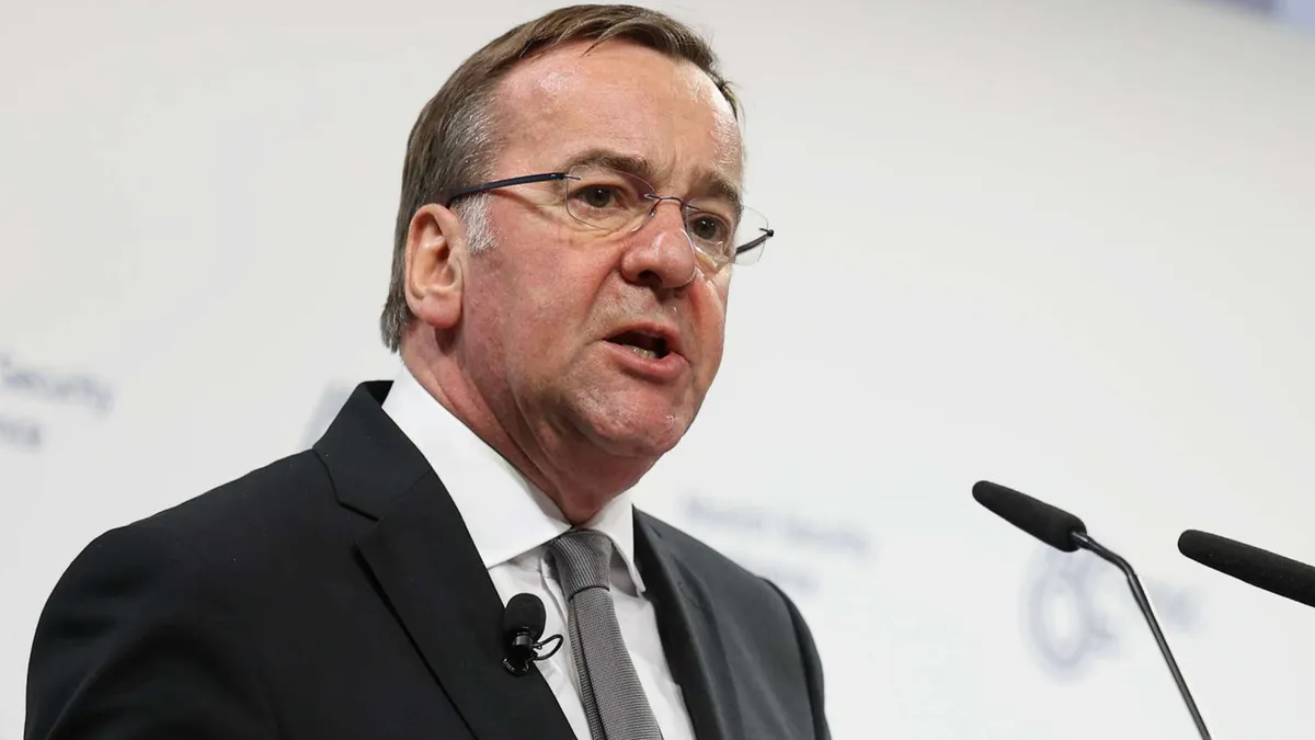 Boris Pistorius îl avertizează pe Donald Trump (sursa: bmvg.de)