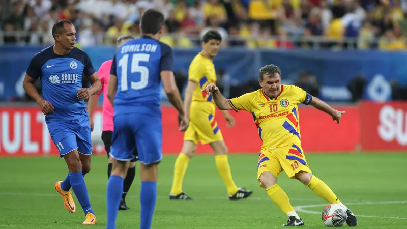 Meciul de adio al Generatiei de Aur, disputat pe Arena Nationala, in Bucuresti, 25 mai 2024. Inquam Photos / George Călin