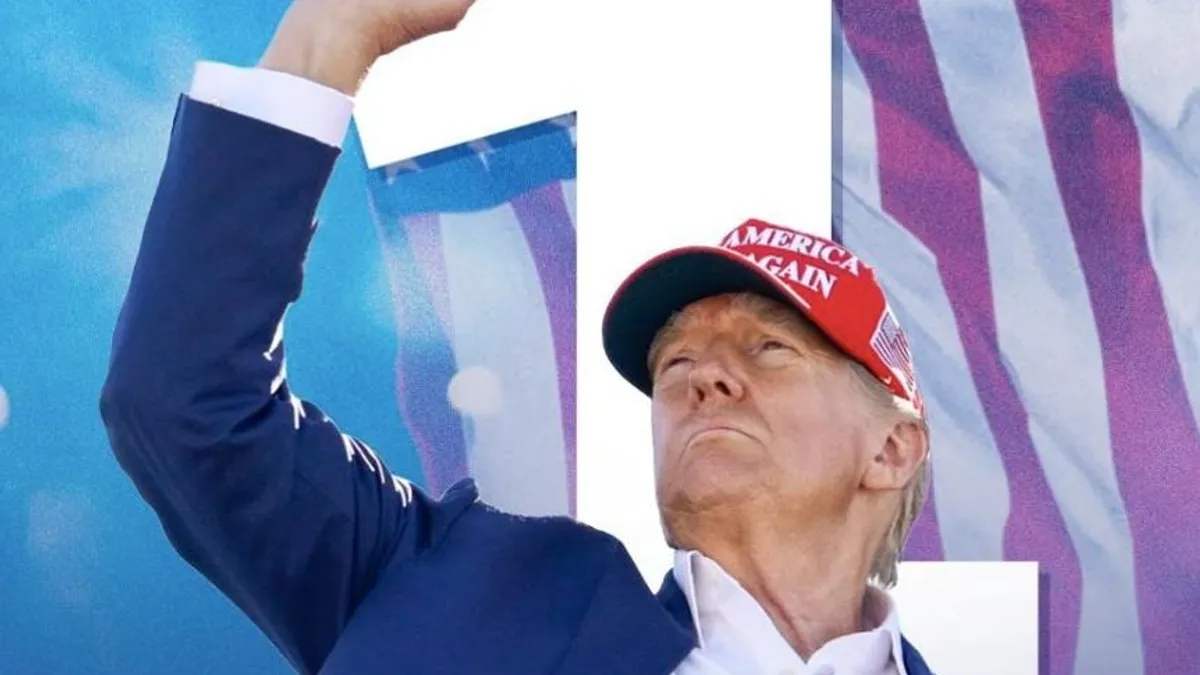 Imaginea lui Trump vinde produsele chinezești (sursa: Facebook/Donald J. Trump)