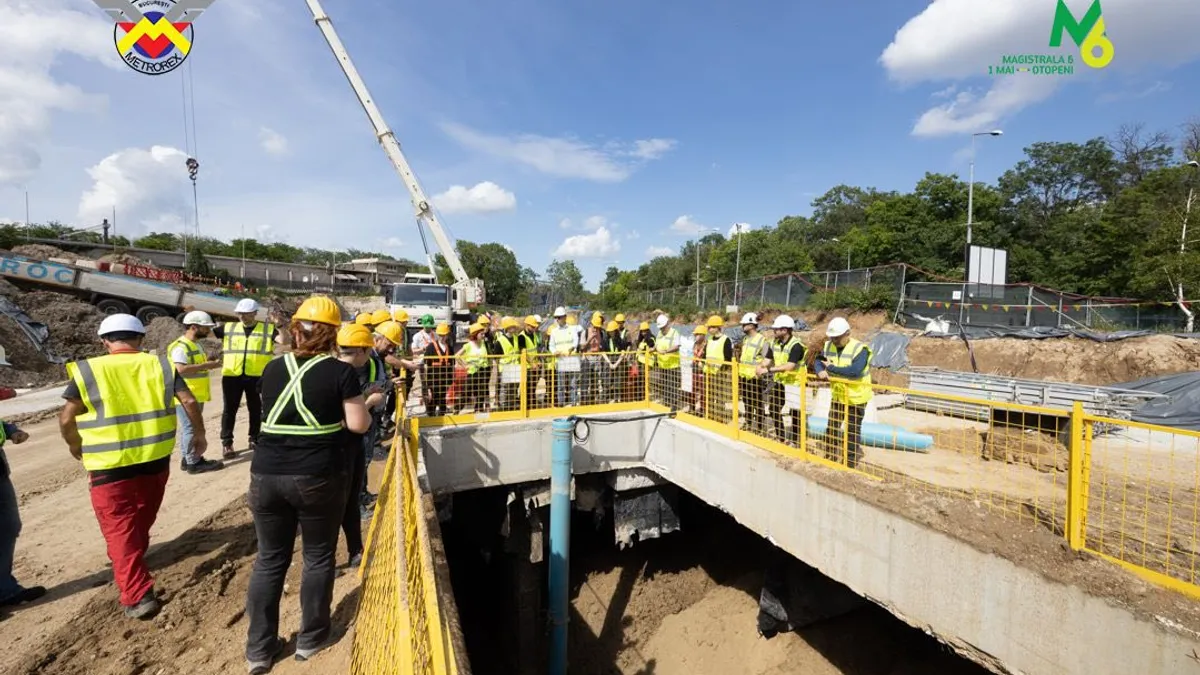 Dezastrul de pe DN1 București-Otopeni se prelungește cu doi ani: metroul, gata în 2028-2029 Foto: Metrorex