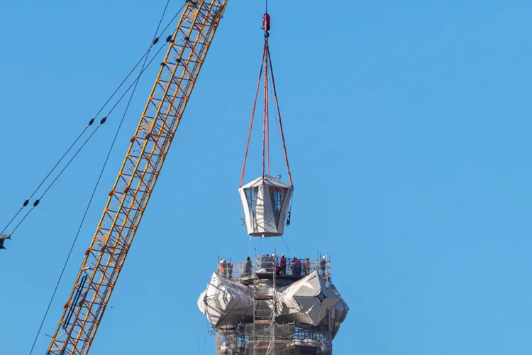 Sagrada Familia, ultima piesă a fost montată (sursa: Facebook/Basílica de la Sagrada Família)