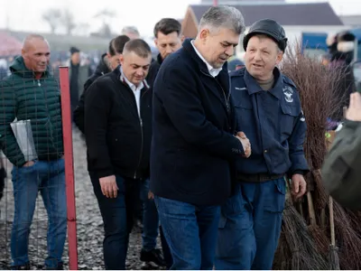 Victoria tristă a lui Marcel Ciolacu, la Buzău Foto: Facebook
