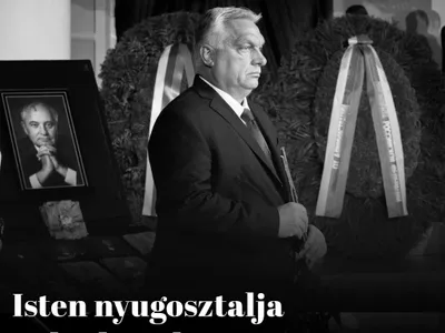 Viktor Orban, la Moscova, la funeraliile lui Gorbaciov Foto: Facebook