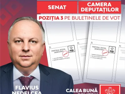Secretarul de stat PSD reținut de DNA, multiplu sinecurist, inclusiv în sectorul bancar Foto: Facebook Flavius Nedelcea