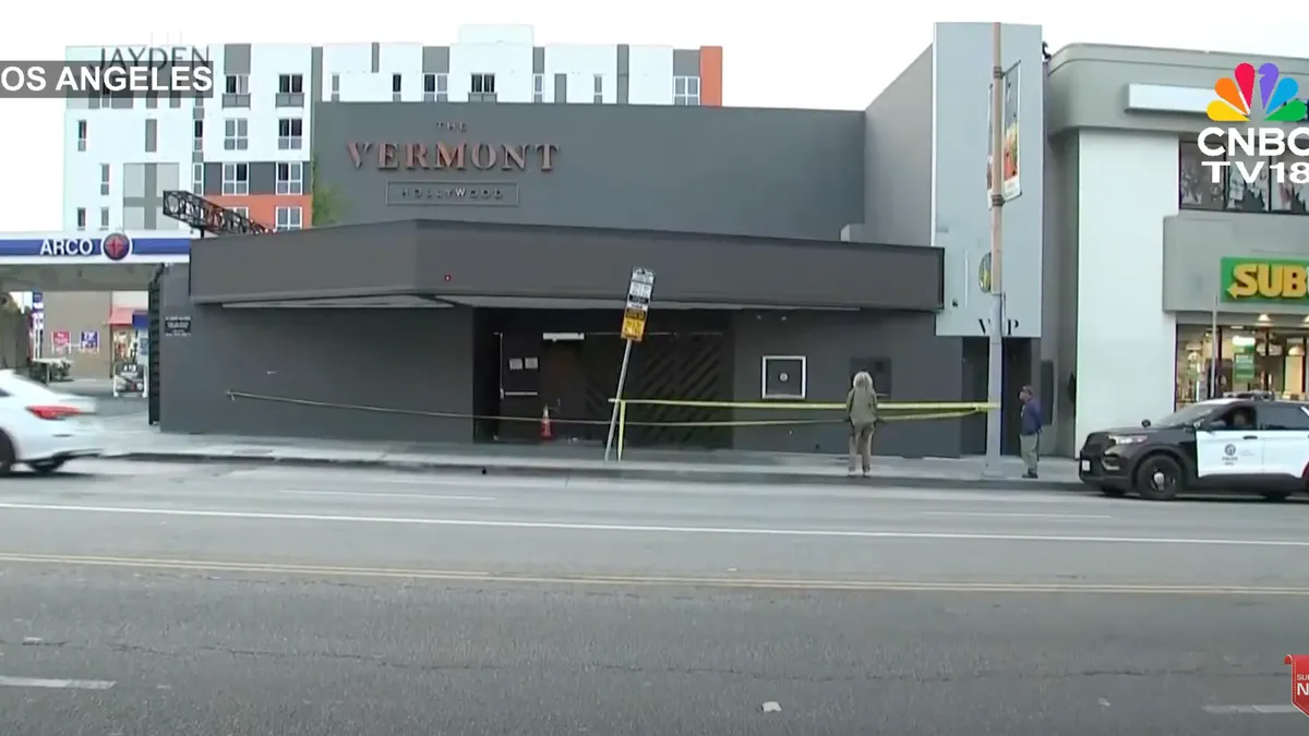 Atac cu mașina în Los Angeles (sursa: CNBC)