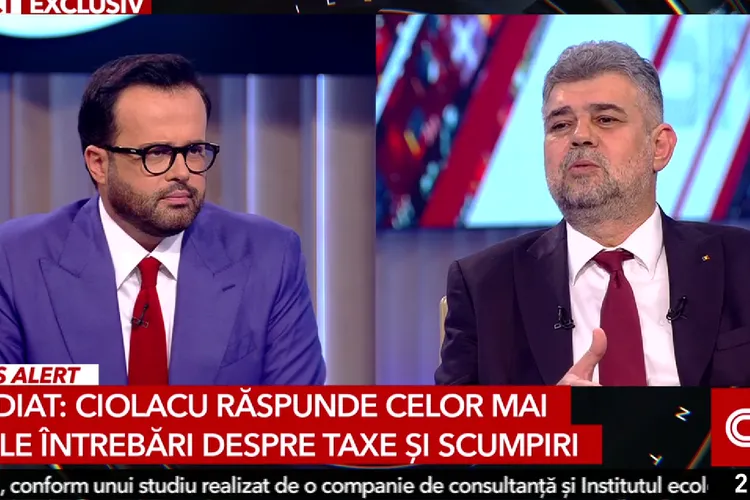Ciolacu, avalanșă de gafe și minciuni în emisunea lui Gâdea Foto: Captură video
