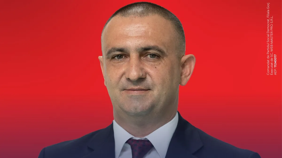 Pesedist cu facultate la 31 de ani, fost mecanic de sondă, președinte al CA Energonuclear Foto: Facebook PSD Gorj